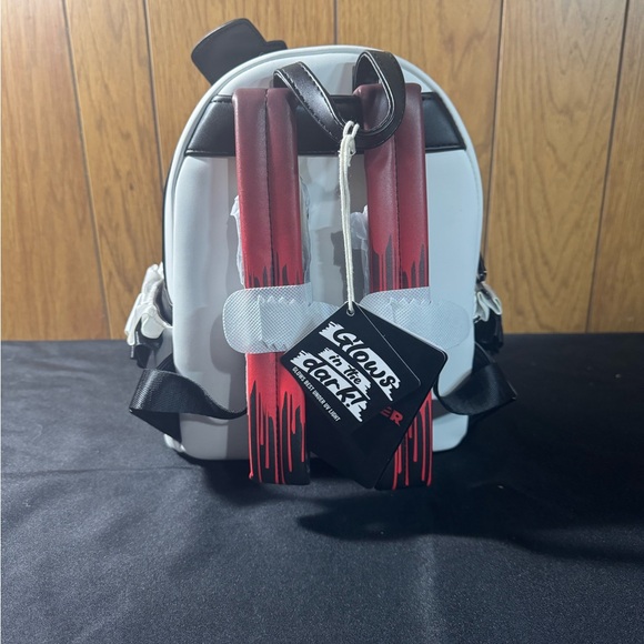 Loungefly Black and White Sunglasses Terrifier ‎ Backpack NWT